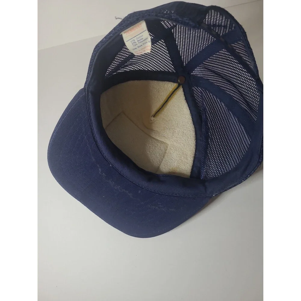 Vtg Behrends Feed Fertilizer  Trucker hat big Patch Texas K Products